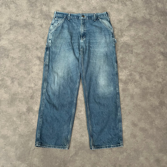 Jean Carhartt style usé