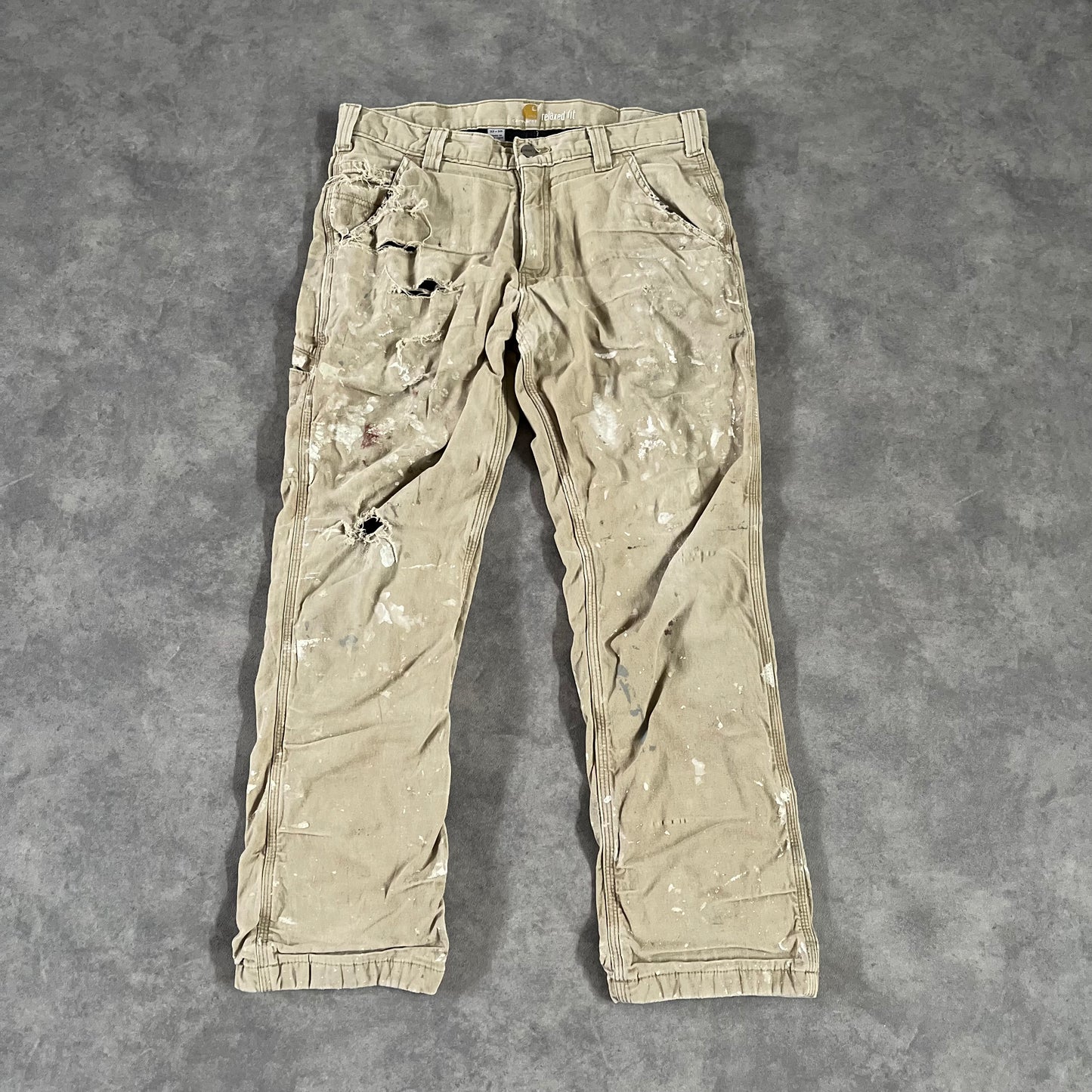 Pantalon Carhartt style usé