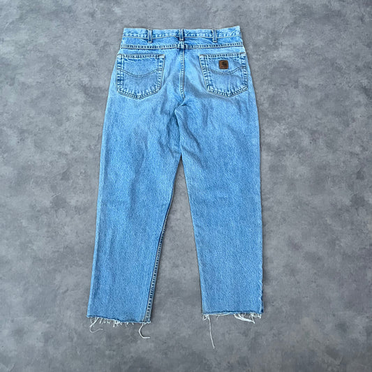 Jean Carhartt style usé