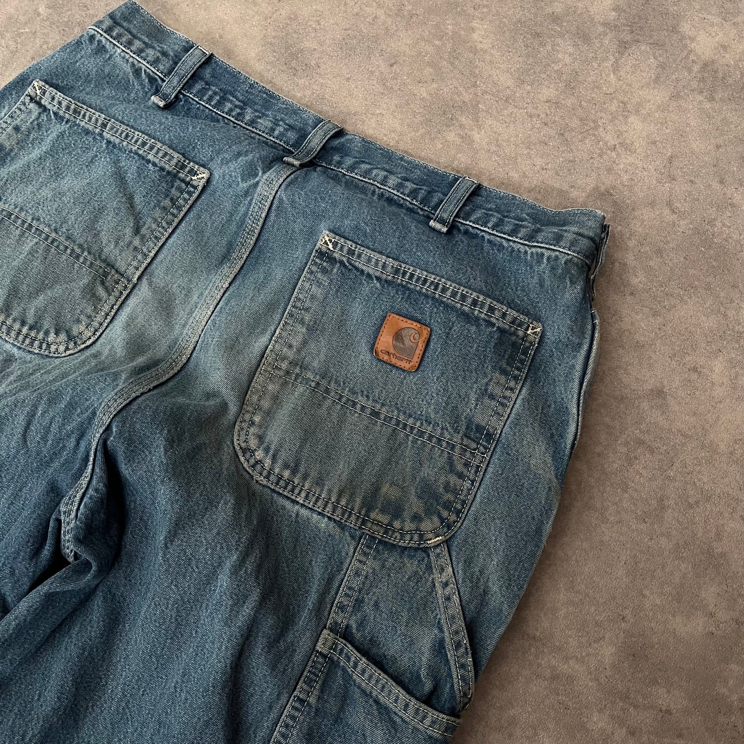 Jean Carhartt style usé