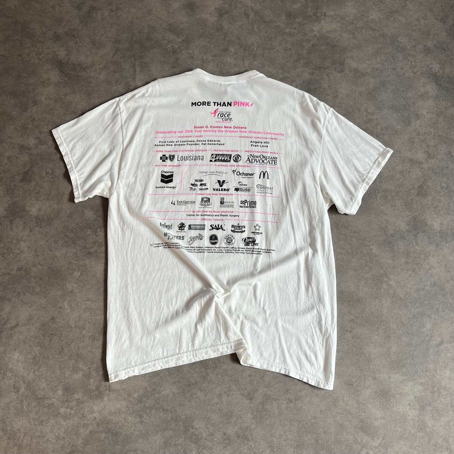 T-shirt Vintage Race for the Cure