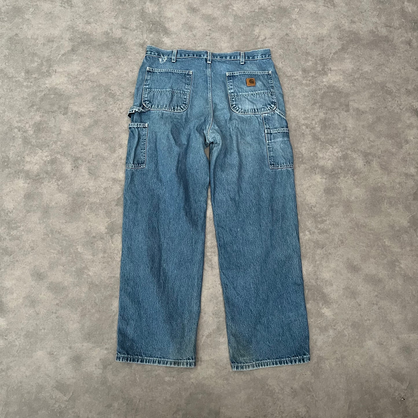 Jean Carhartt style usé