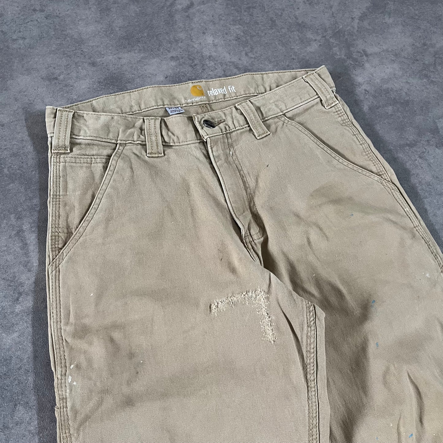 Pantalon Carhartt style usé