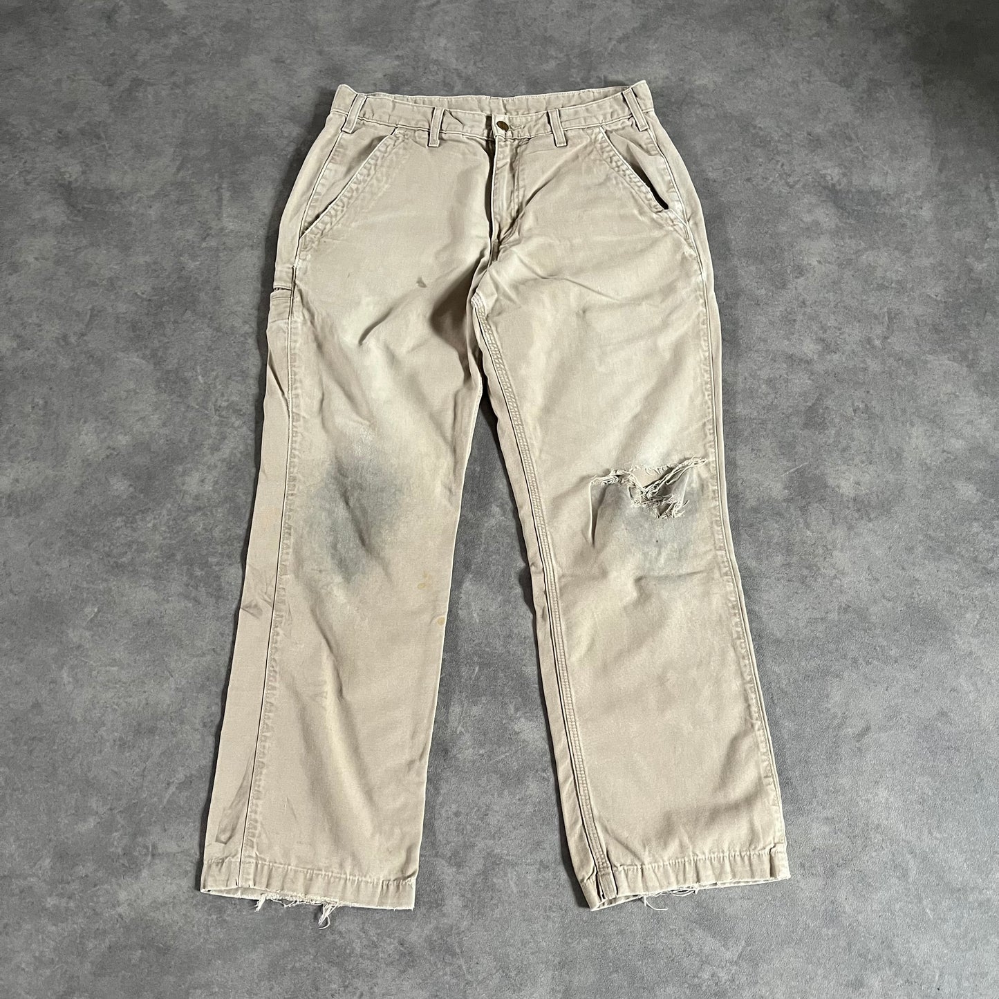 Pantalon Carhartt style usé