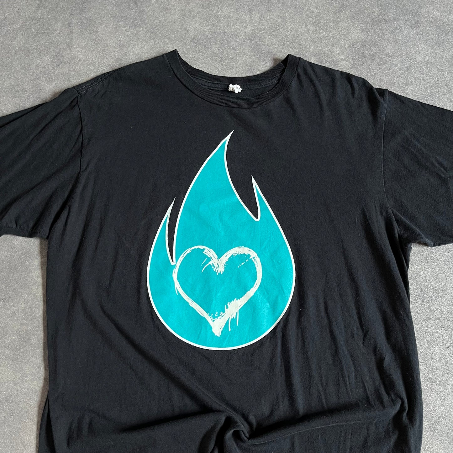 T-shirt Vintage Flamme Bleue