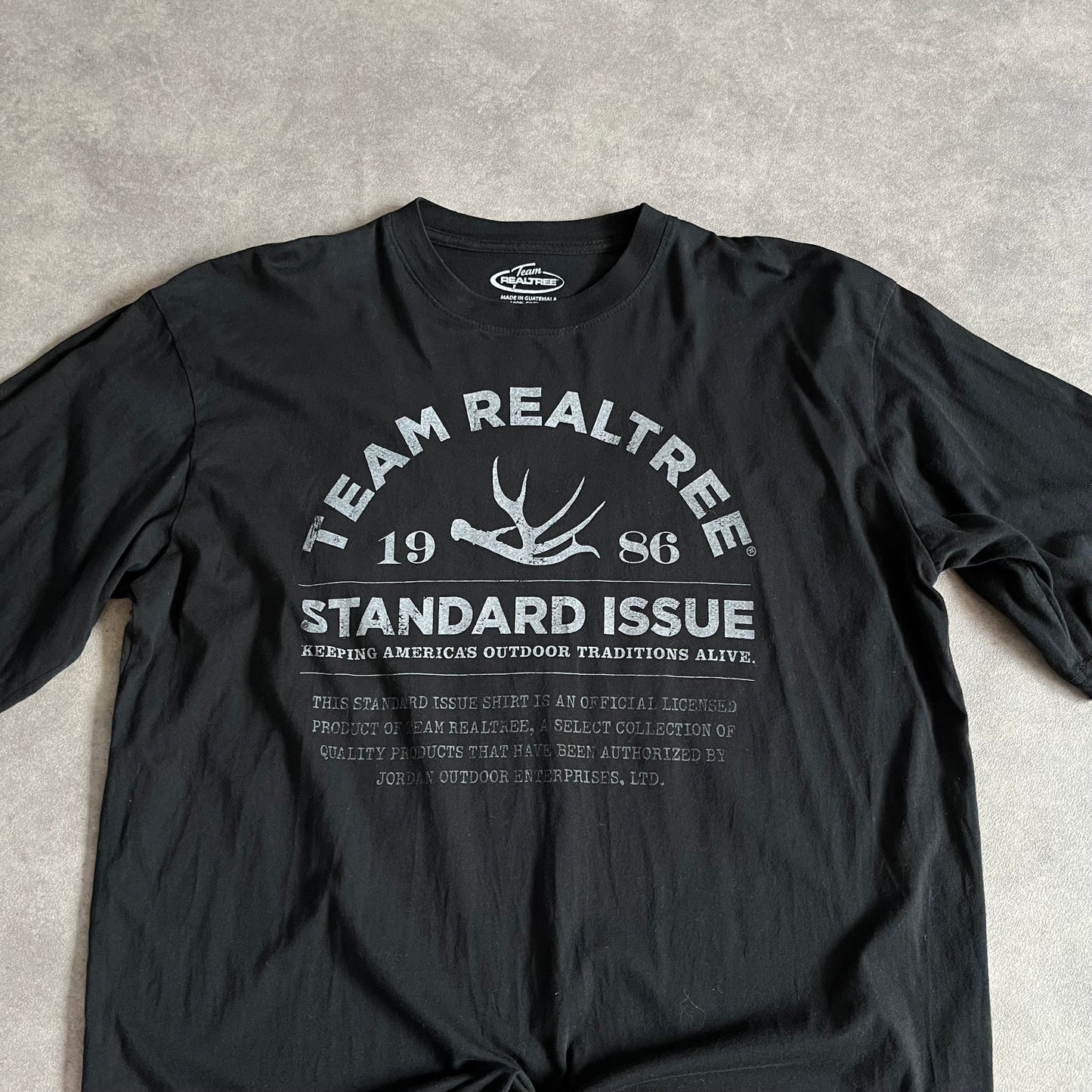 T-shirt Vintage Team Realtree