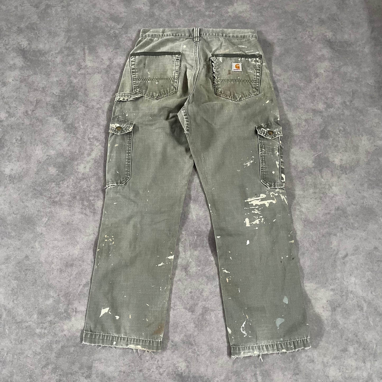 Pantalon Carhartt double knee style usé