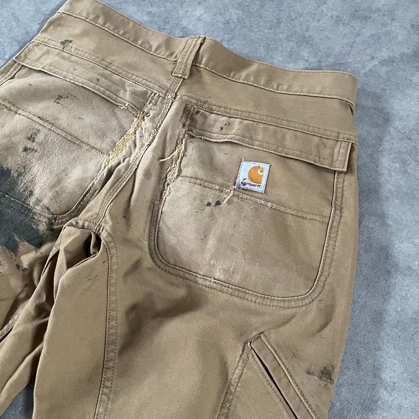 Pantalon Carhartt style usé