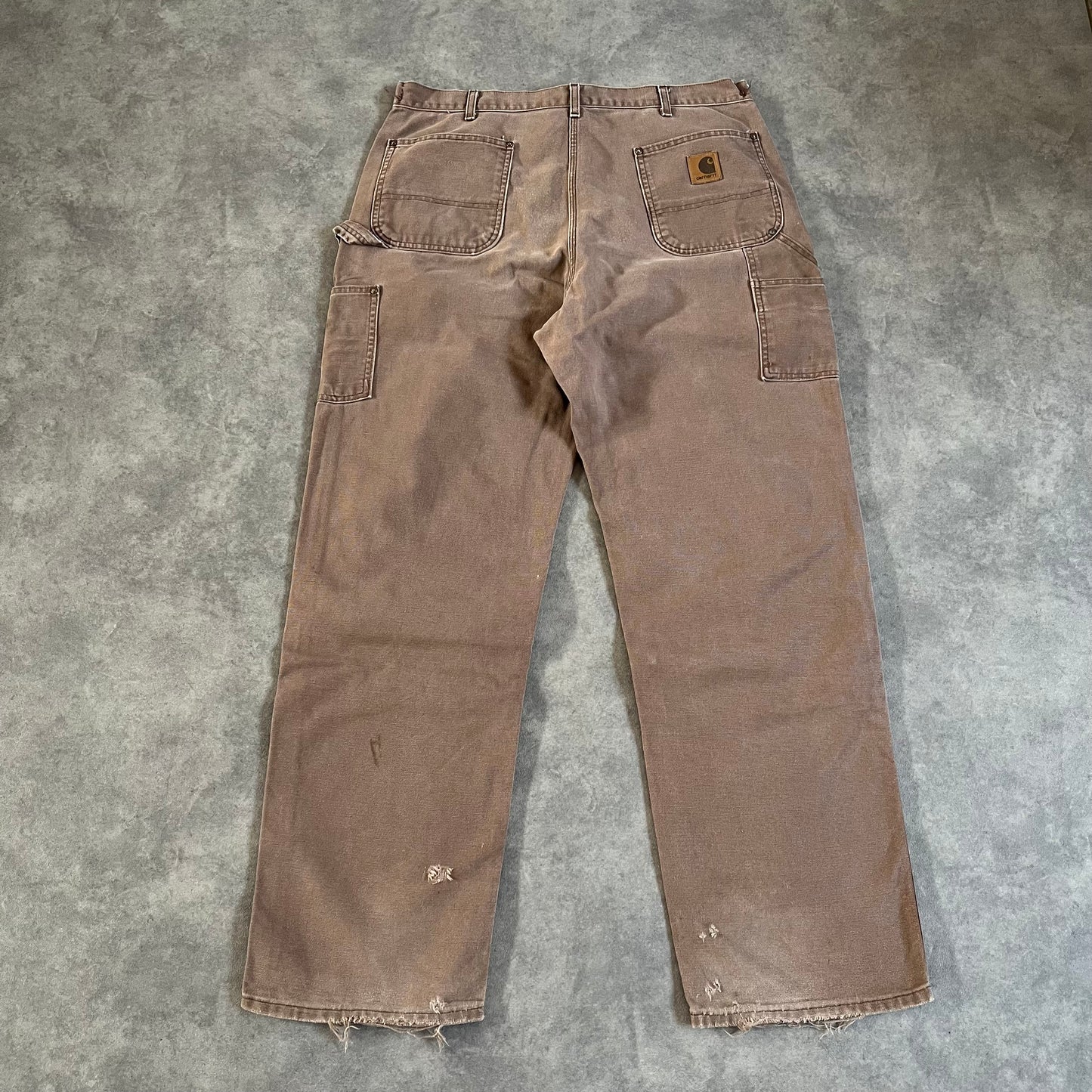 Pantalon Carhartt double knee style usé