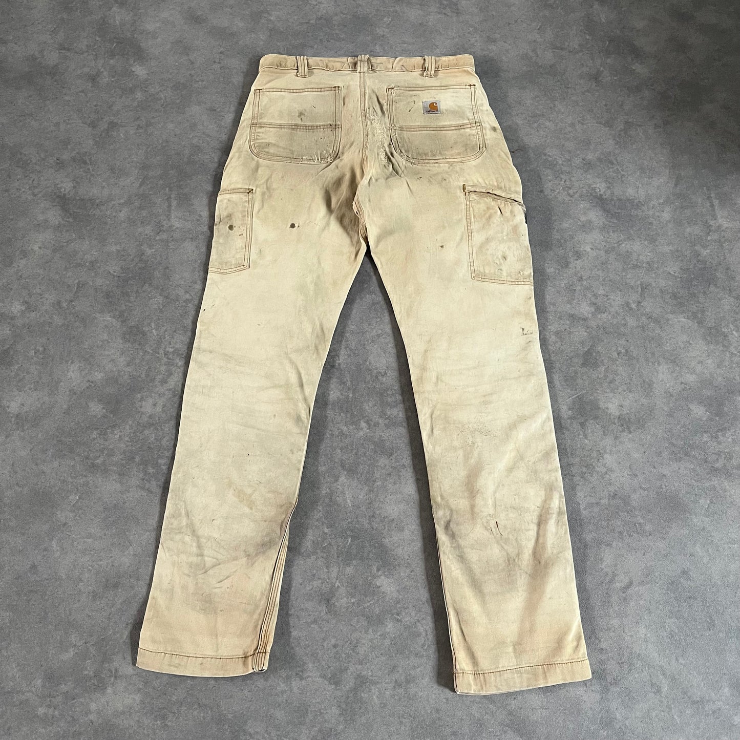 Pantalon Carhartt double knee style usé