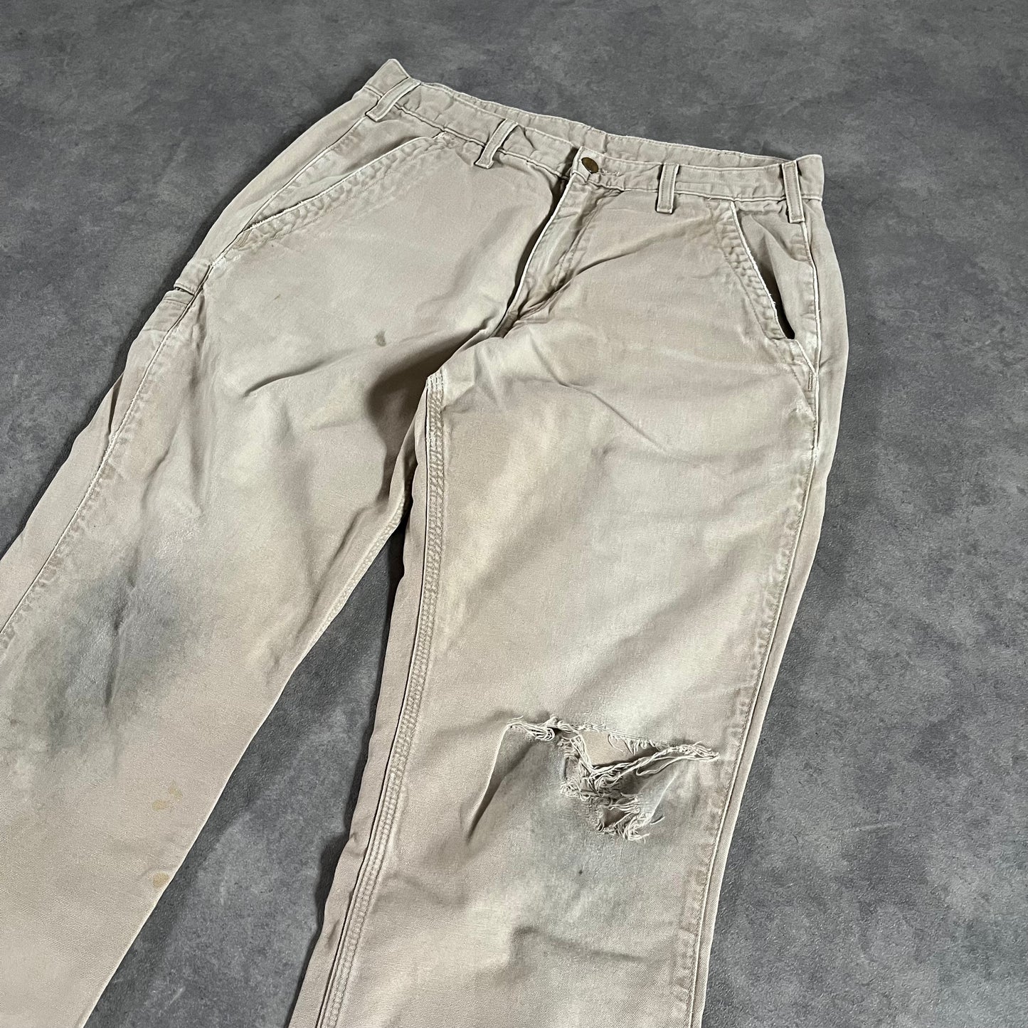 Pantalon Carhartt style usé