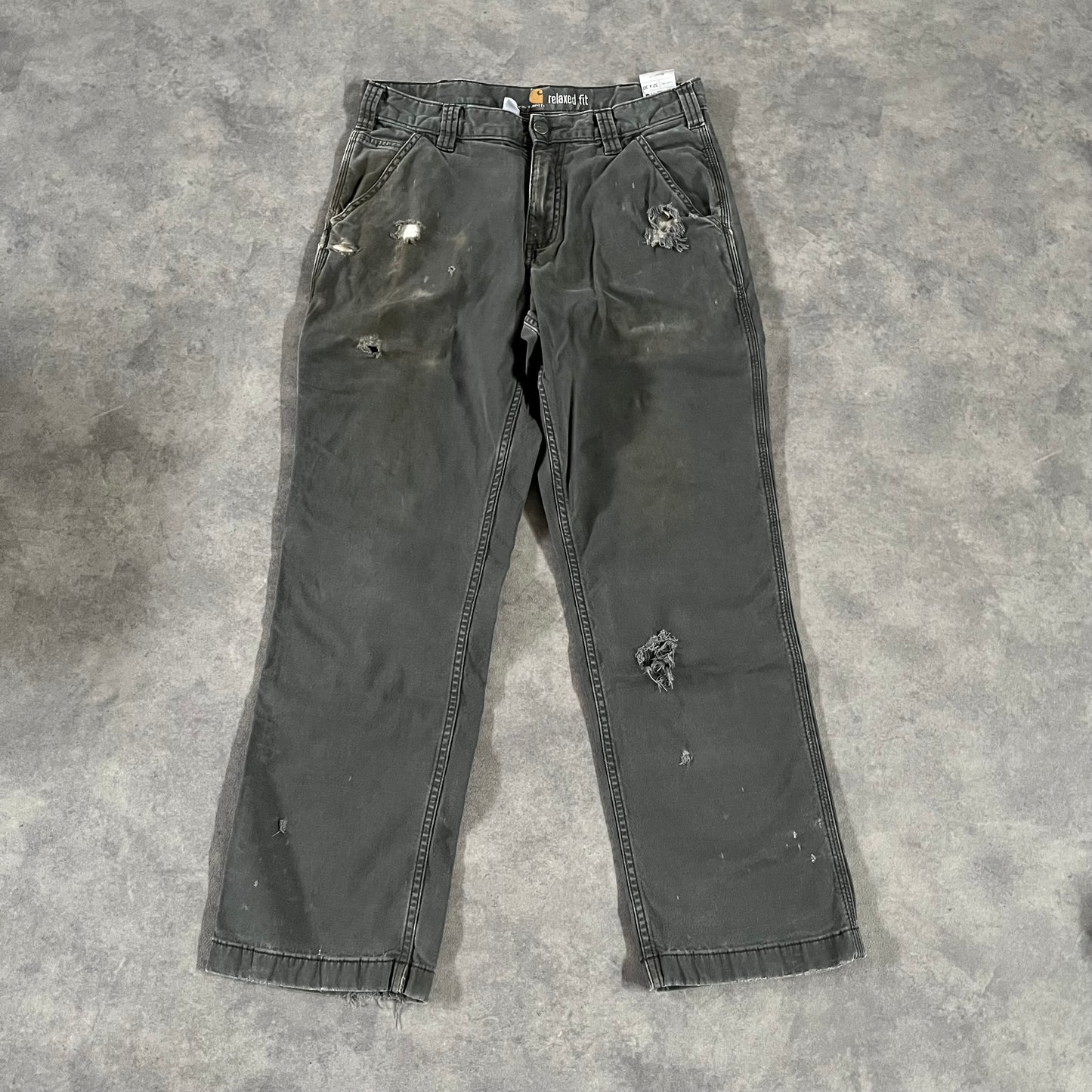 Pantalon Carhartt style usé