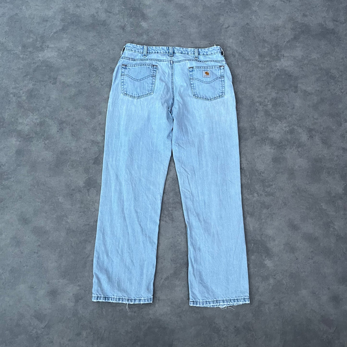 Jean Carhartt style usé