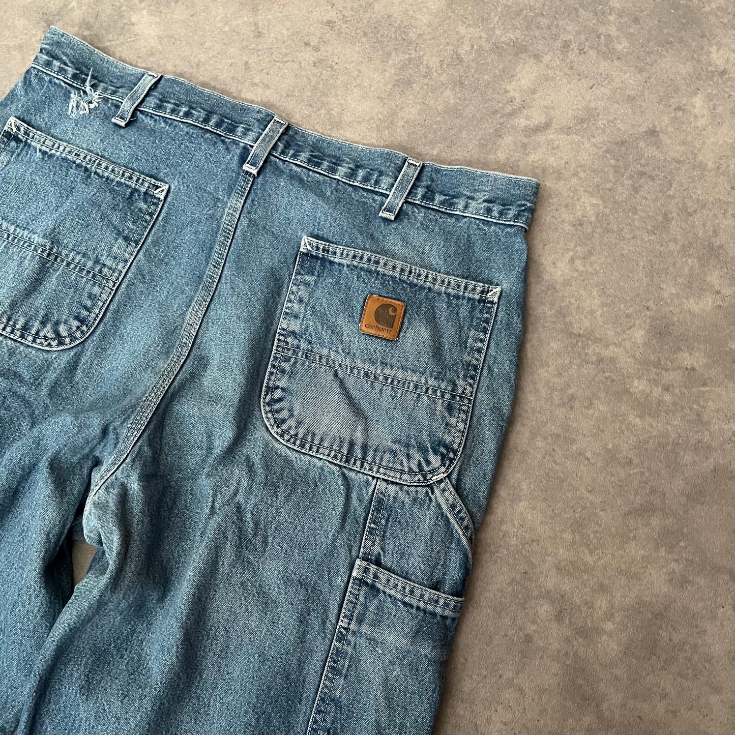 Jean Carhartt style usé