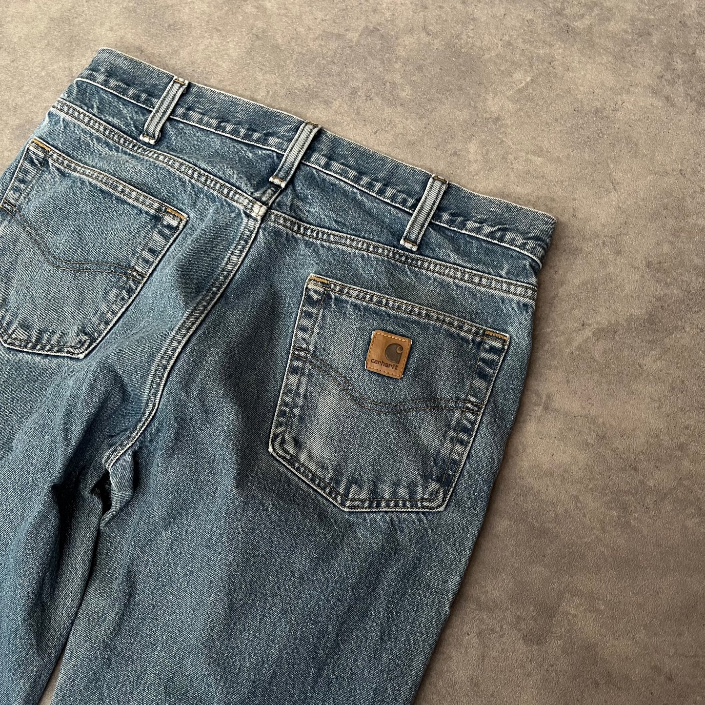 Jean Carhartt style usé