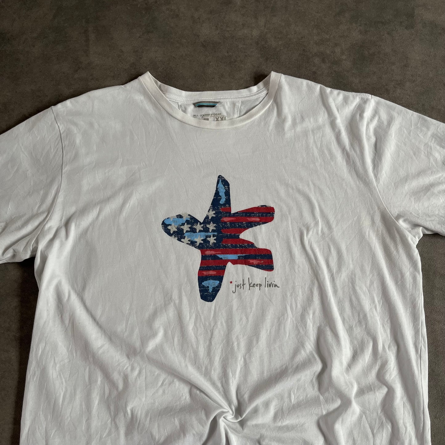 T-shirt Vintage USA flag