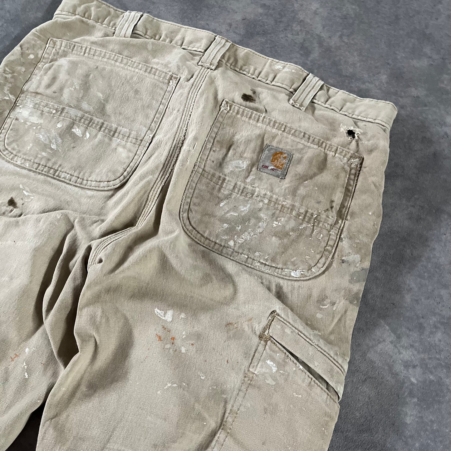 Pantalon Carhartt style usé