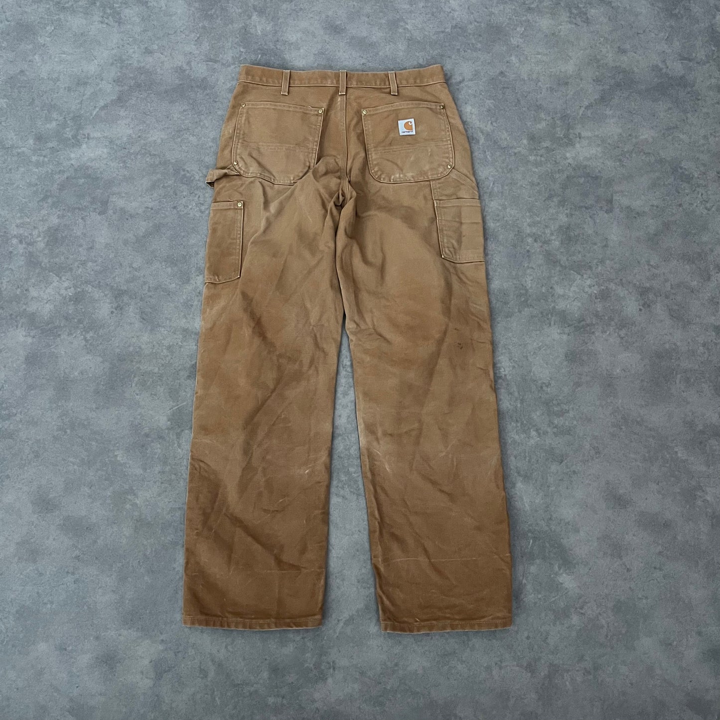 Jean Carhartt double knee style usé