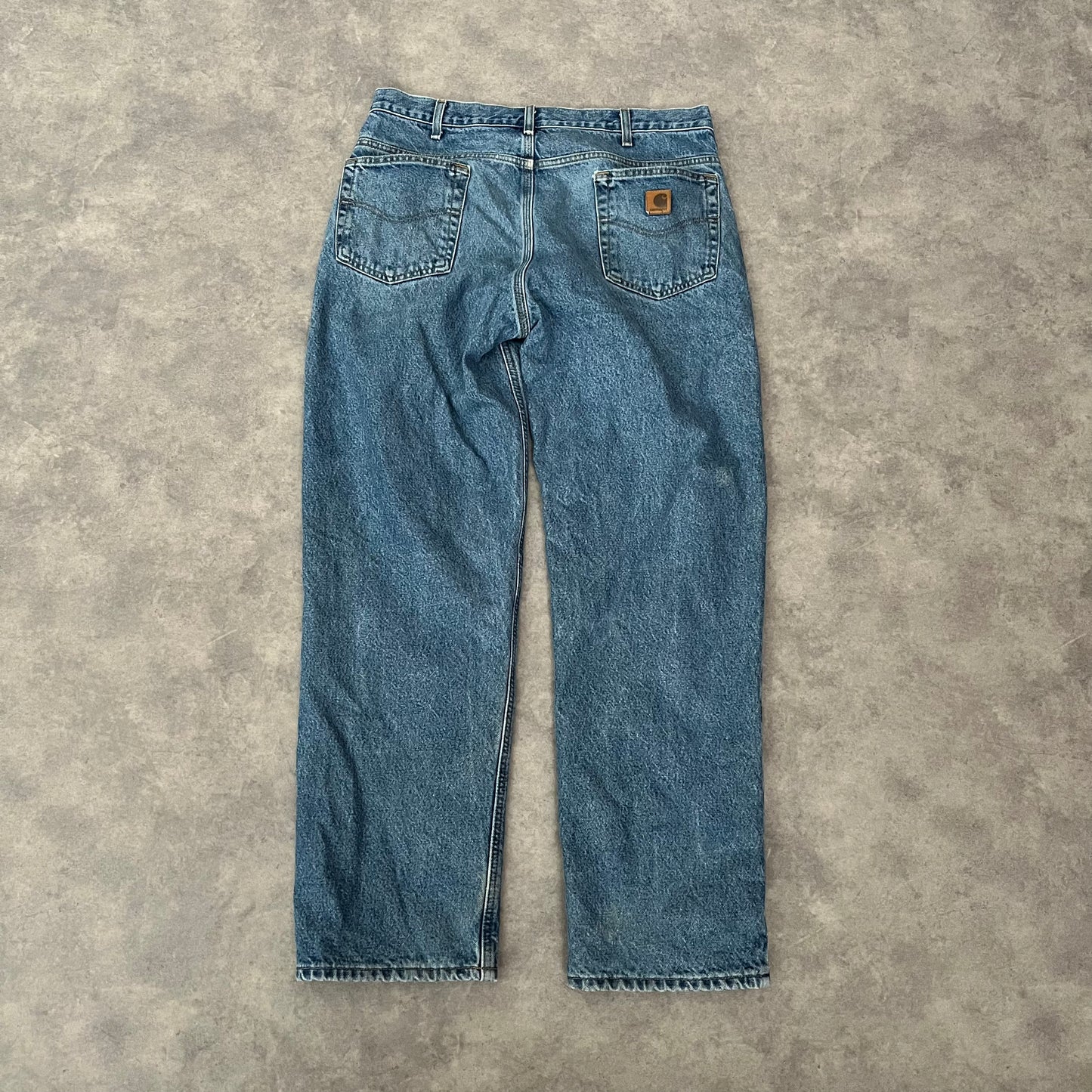 Jean Carhartt style usé