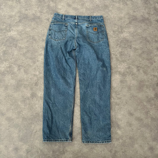 Jean Carhartt style usé