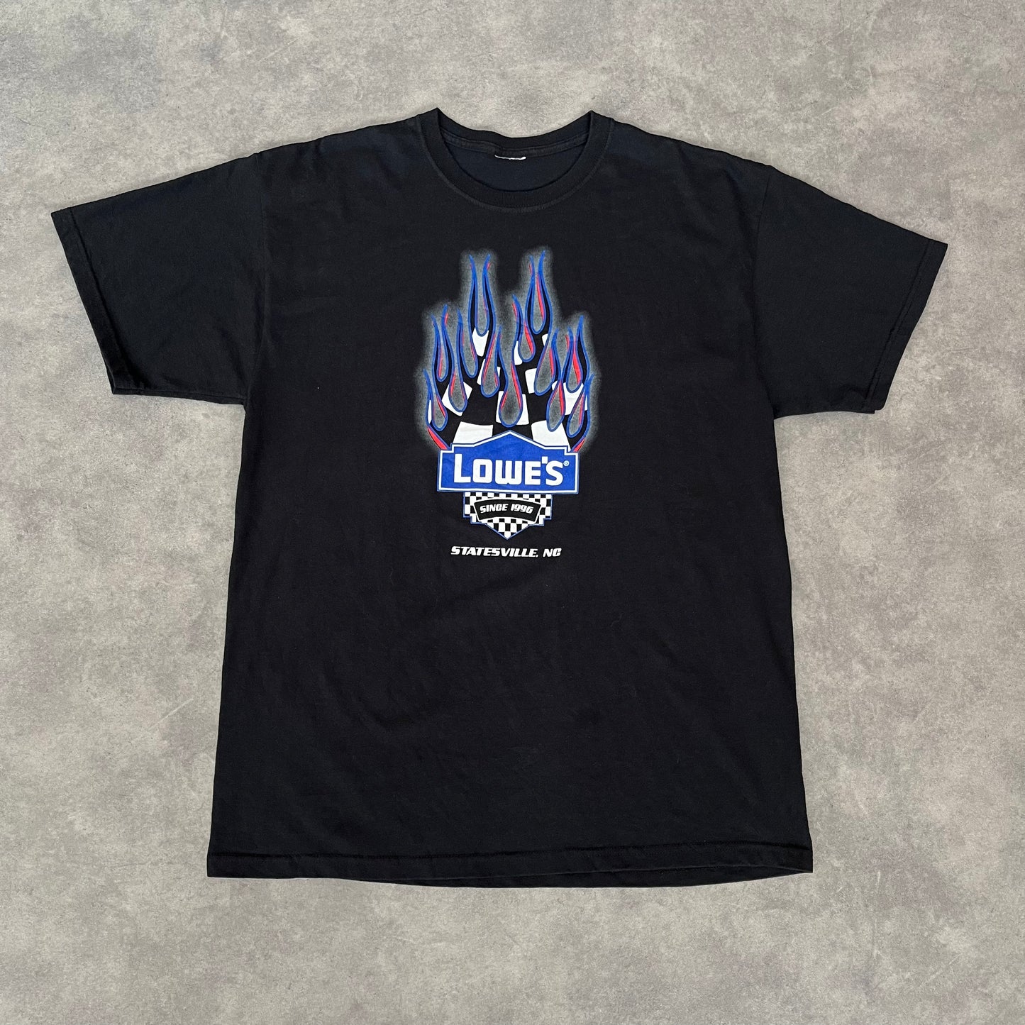 T-shirt Vintage Racing blue