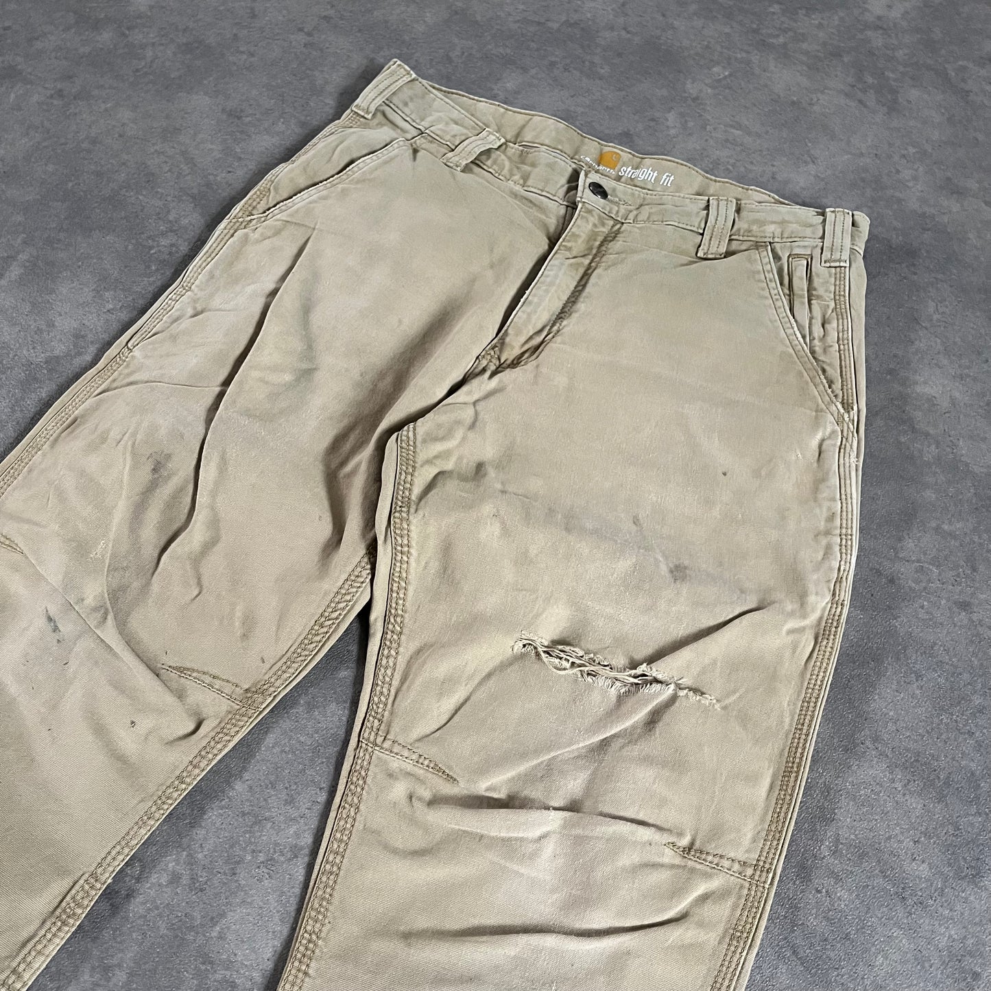 Pantalon Carhartt style usé