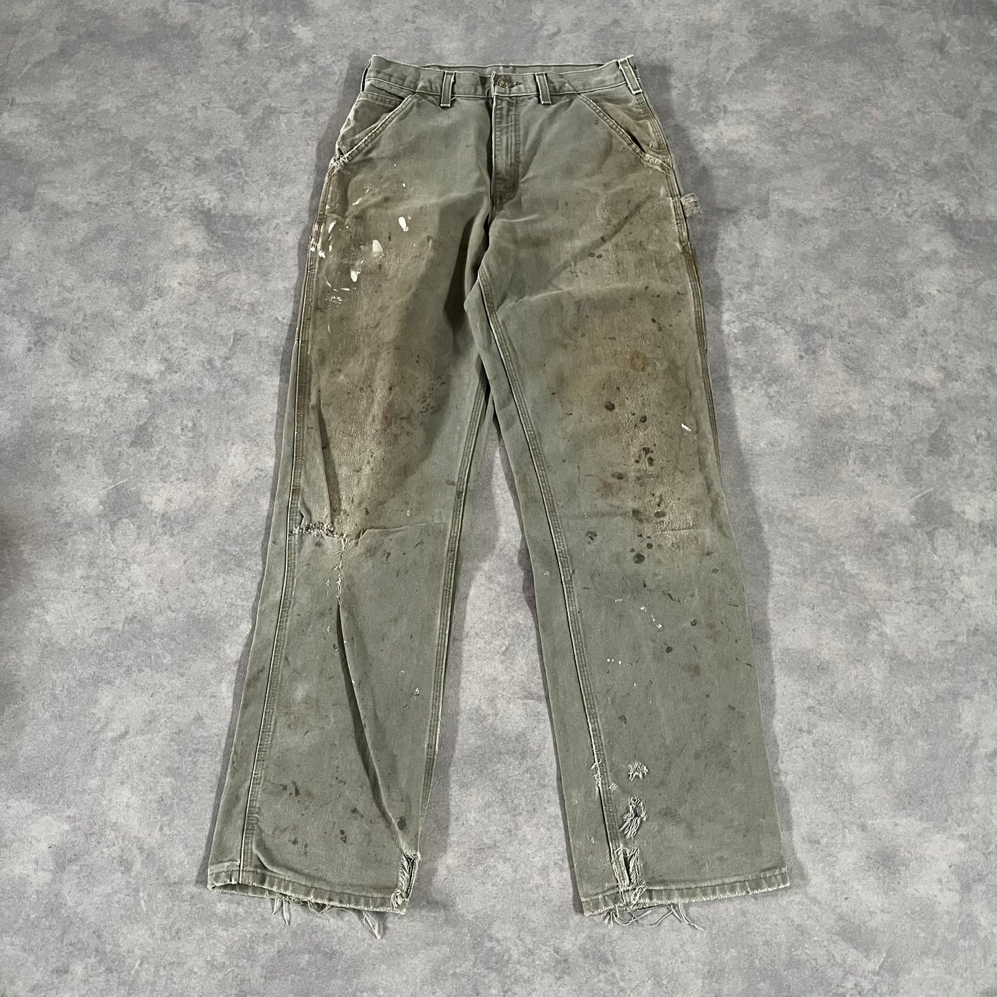 Pantalon Carhartt style usé