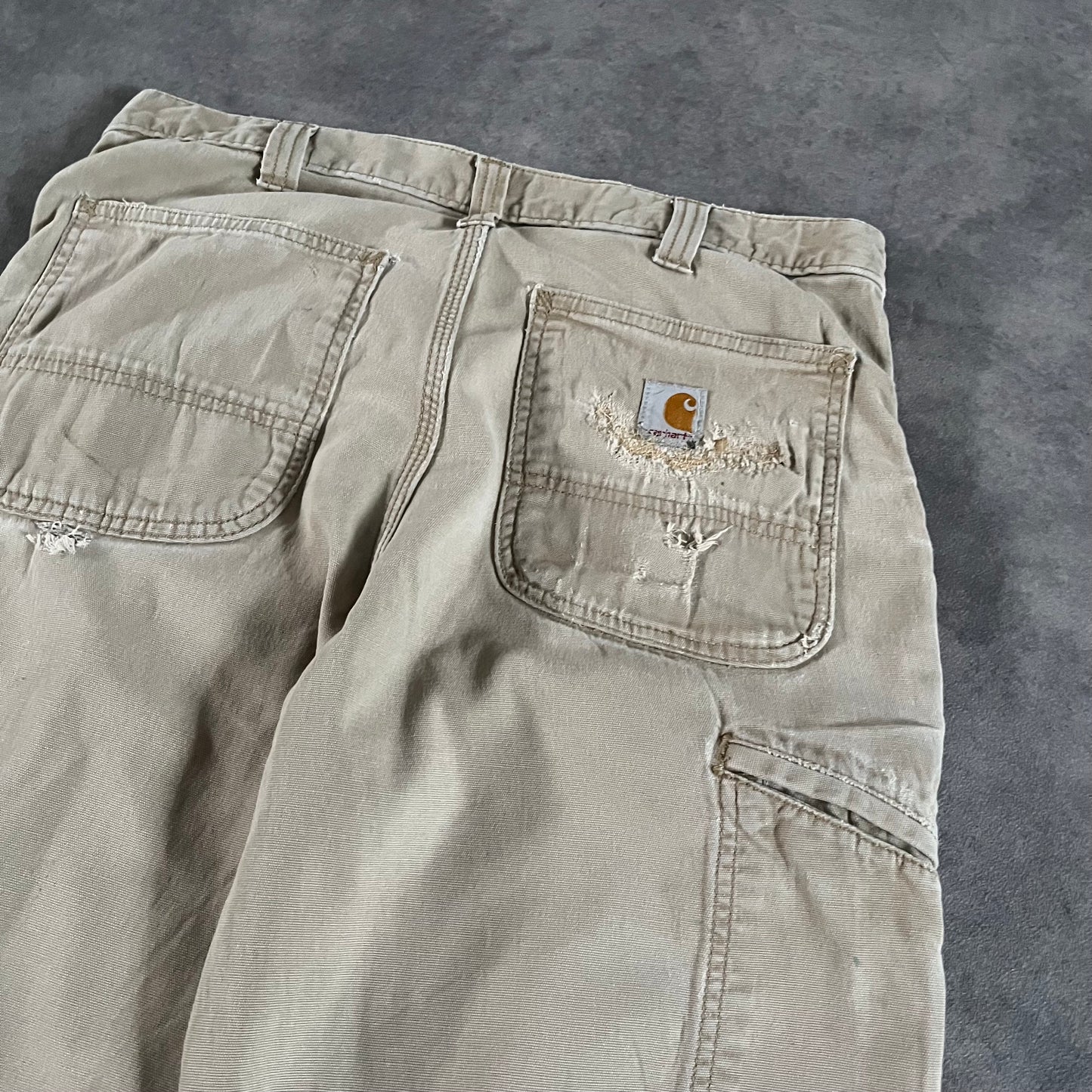 Pantalon Carhartt style usé