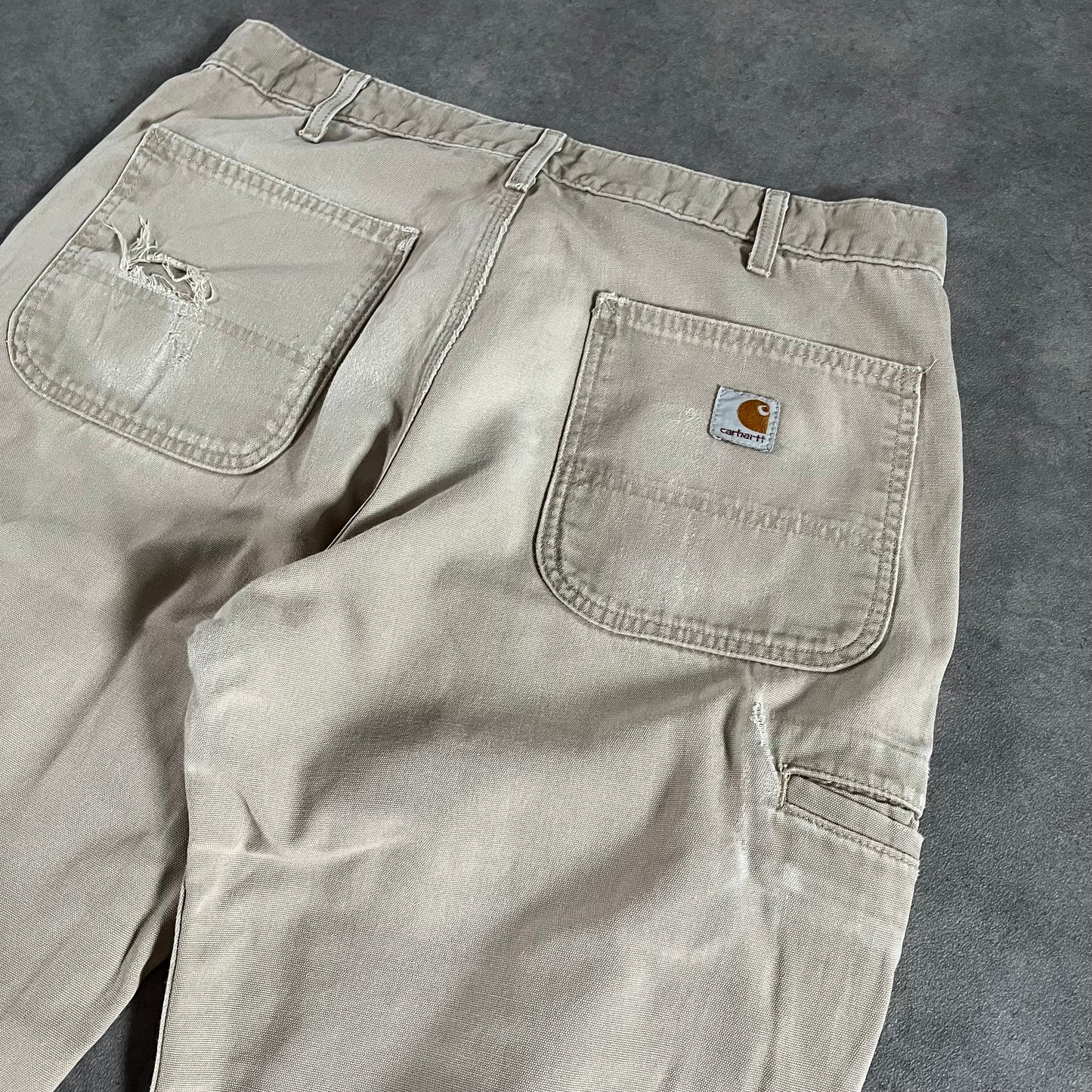 Pantalon Carhartt style usé