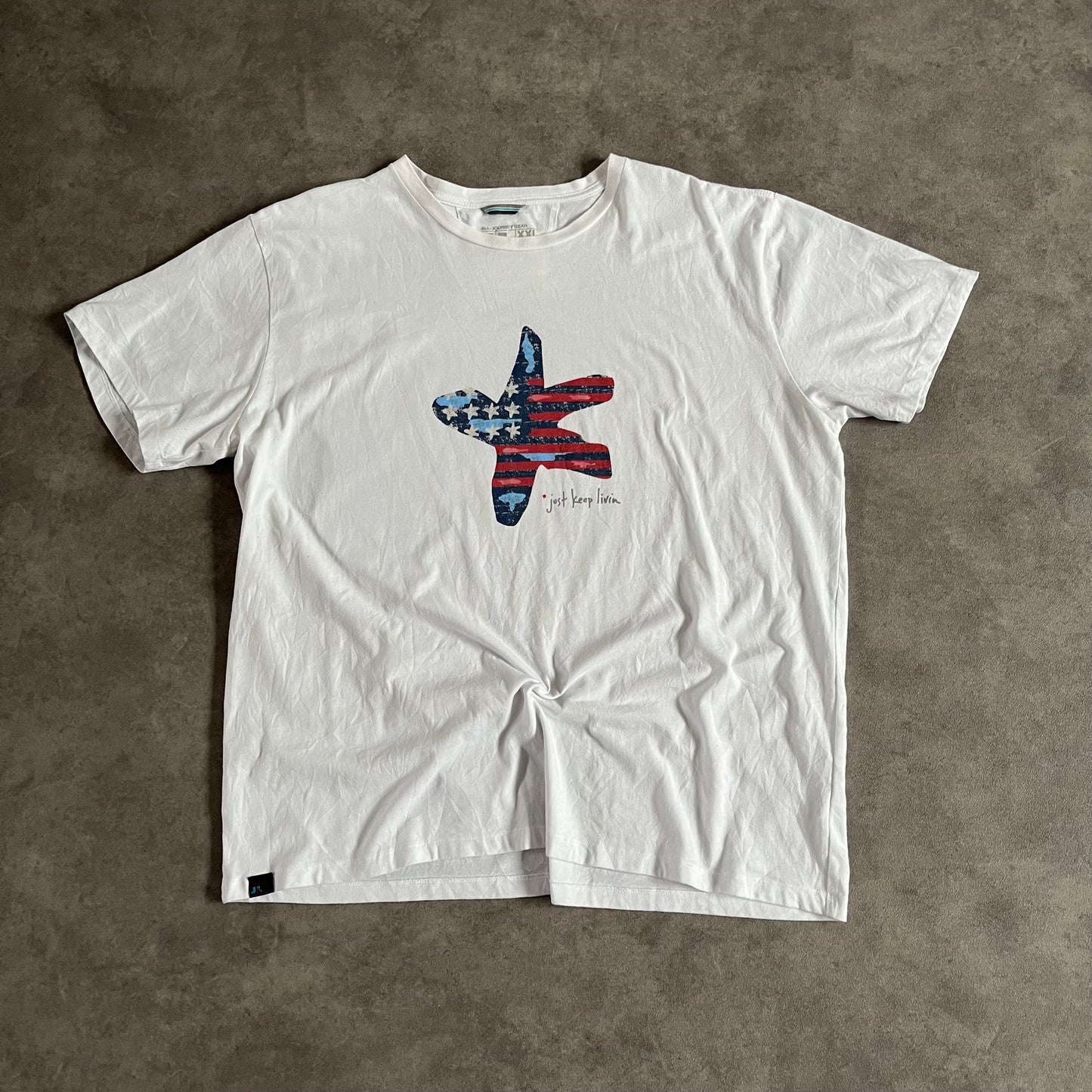 T-shirt Vintage USA flag