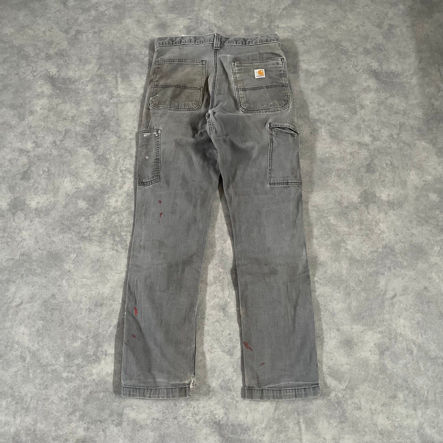 Pantalon Carhartt double knee style usé