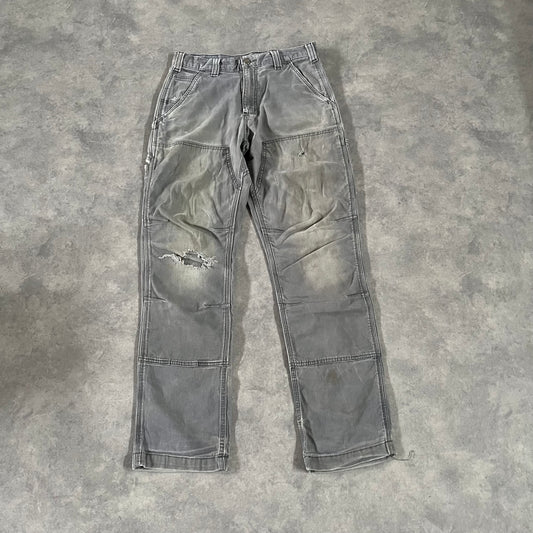 Pantalon Carhartt double knee style usé