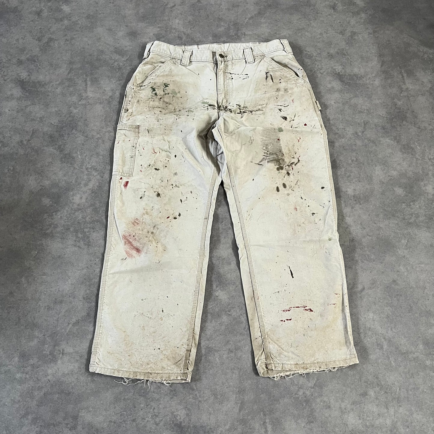 Pantalon Carhartt style usé